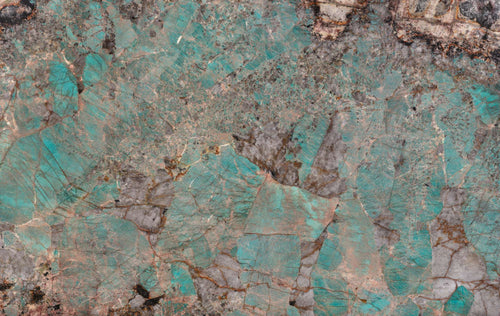 Amazonite semi-precious stone texture - ultra high resolution photo of a real sample, 524 MP