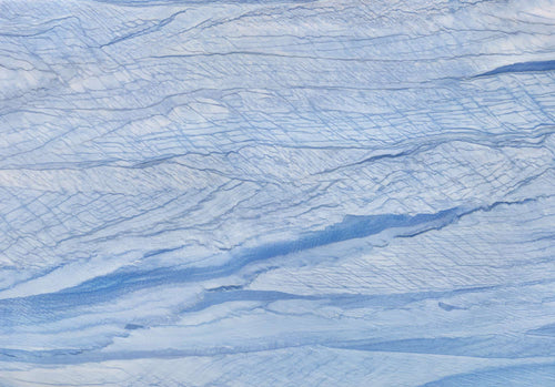 Azul Macaubas quartzite texture - ultra high resolution photo of a real slab, 289 MP