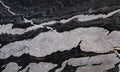 Black Horse granite texture - ultra high resolution photo of a real slab, 586 MP