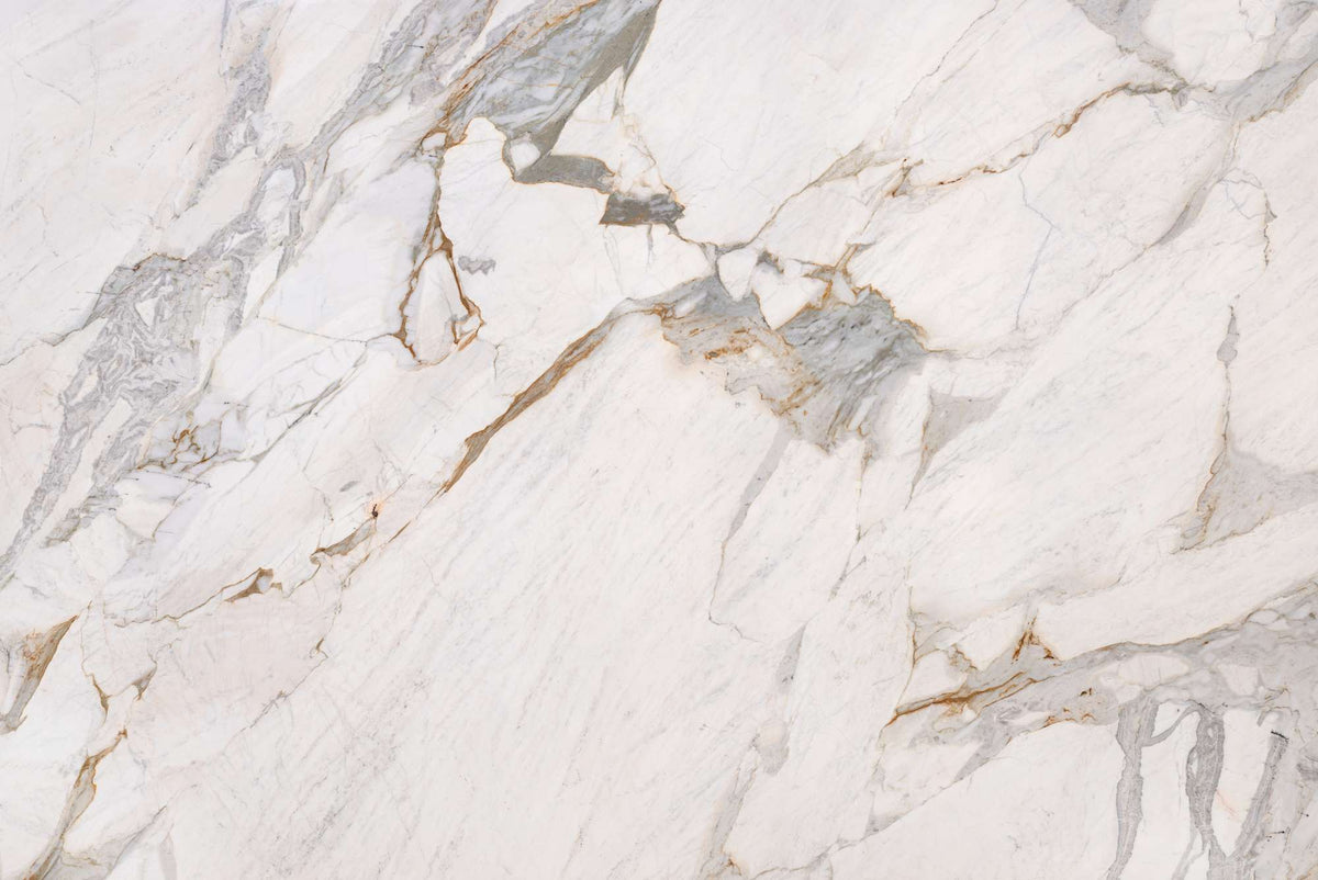 Matarazzo Calacatta quartzite texture - ultra high resolution photo of a real slab, 602 MP