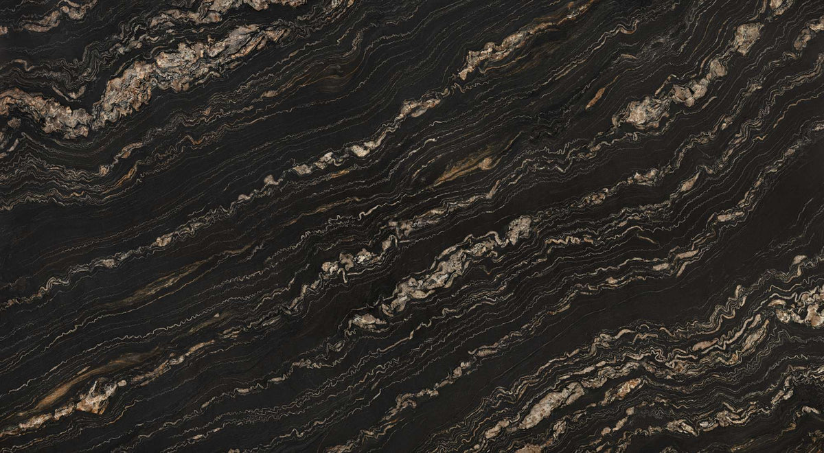 Portoro Satinato marble texture - ultra high resolution photo of a real slab, 827 MP