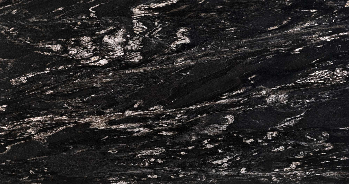 Titanium granite texture - ultra high resolution photo of a real slab, 357 MP