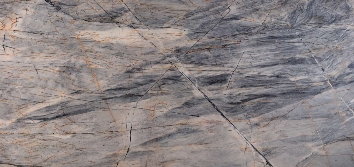 Blue sky quartzite texture - ultra high resolution photo of a real slab, 434 MP