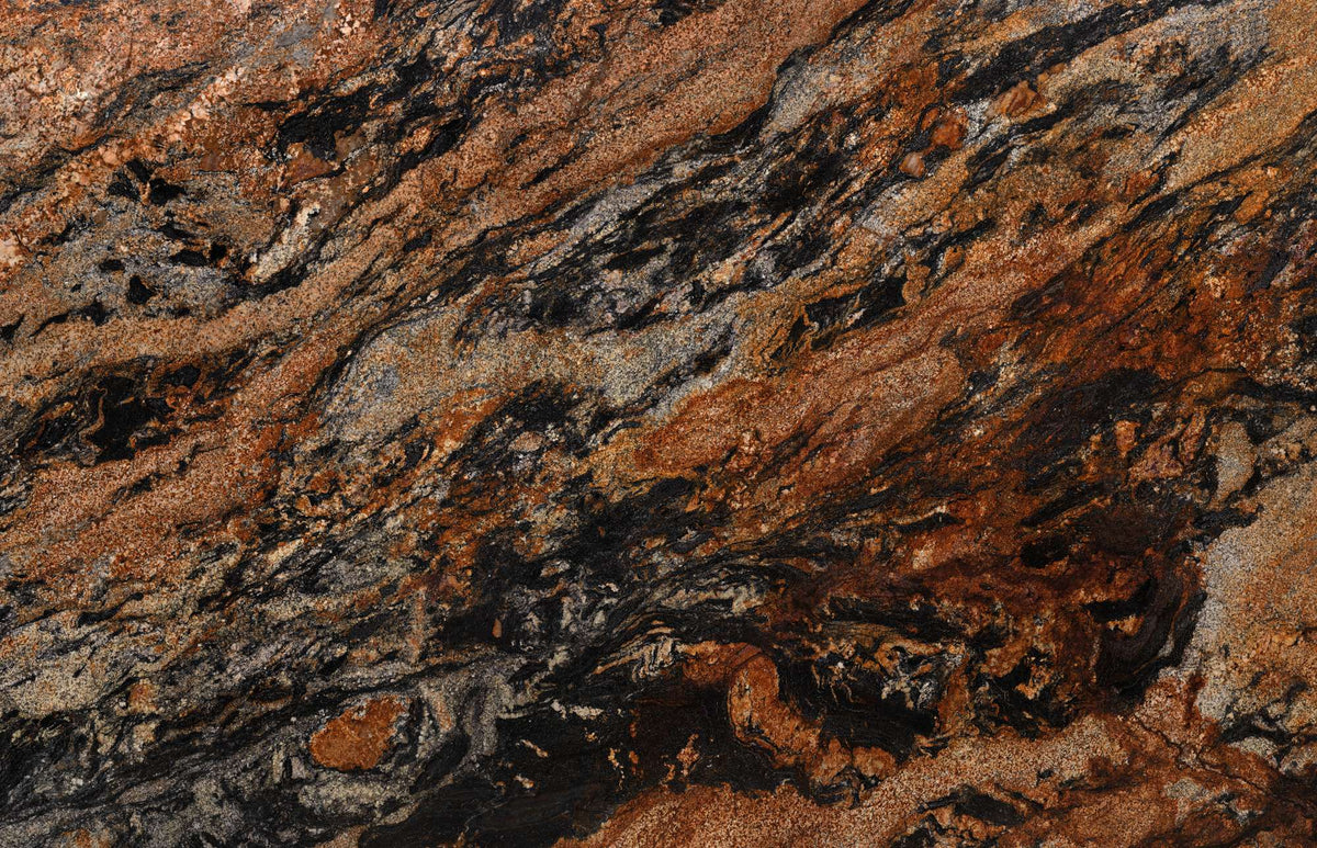 Magma Gold granite texture - ultra high resolution photo of a real slab, 802 MP