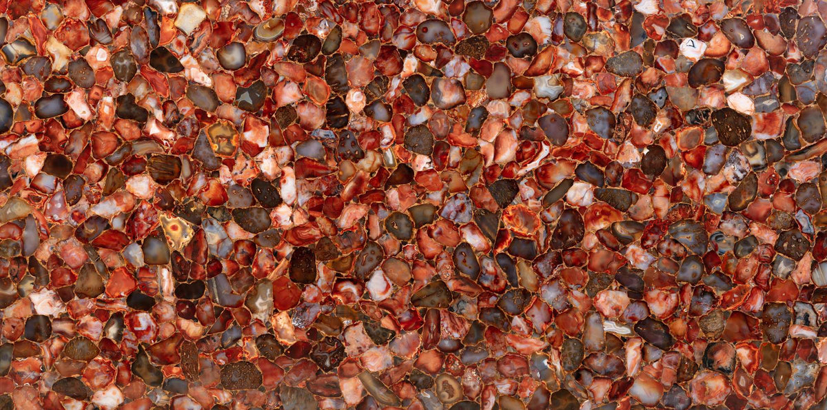Agate Cezanne semi-precious stone texture - ultra high resolution photo of a real sample, 432 MP