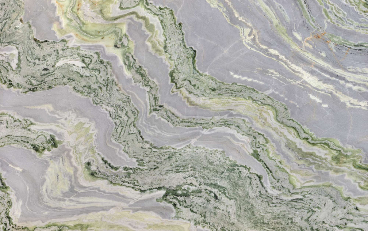 Misty Green marble texture - ultra high resolution photo of a real slab, 423 MP